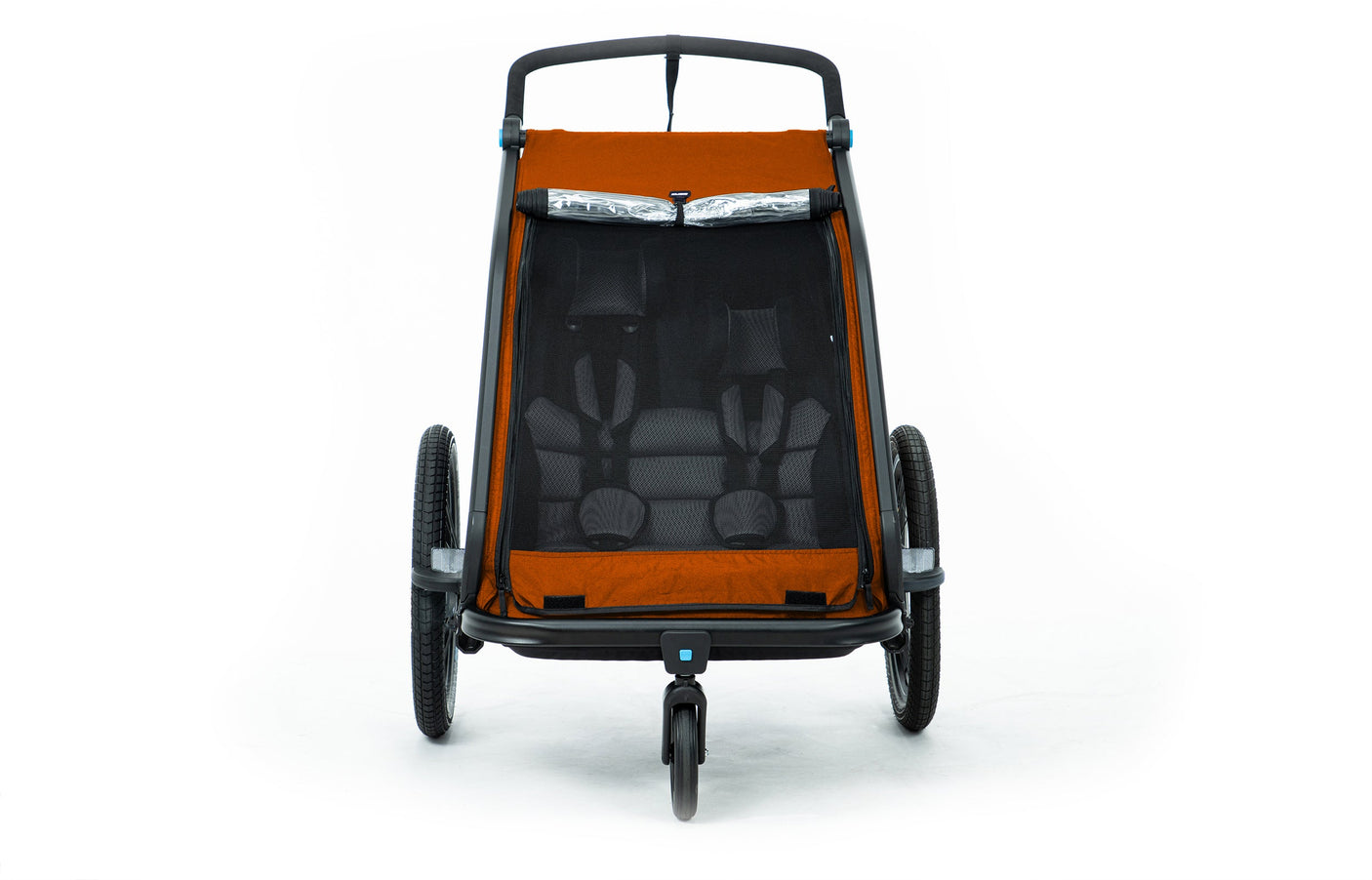 CUBE Kinder Fahrradanhänger Double CMPT X Actionteam