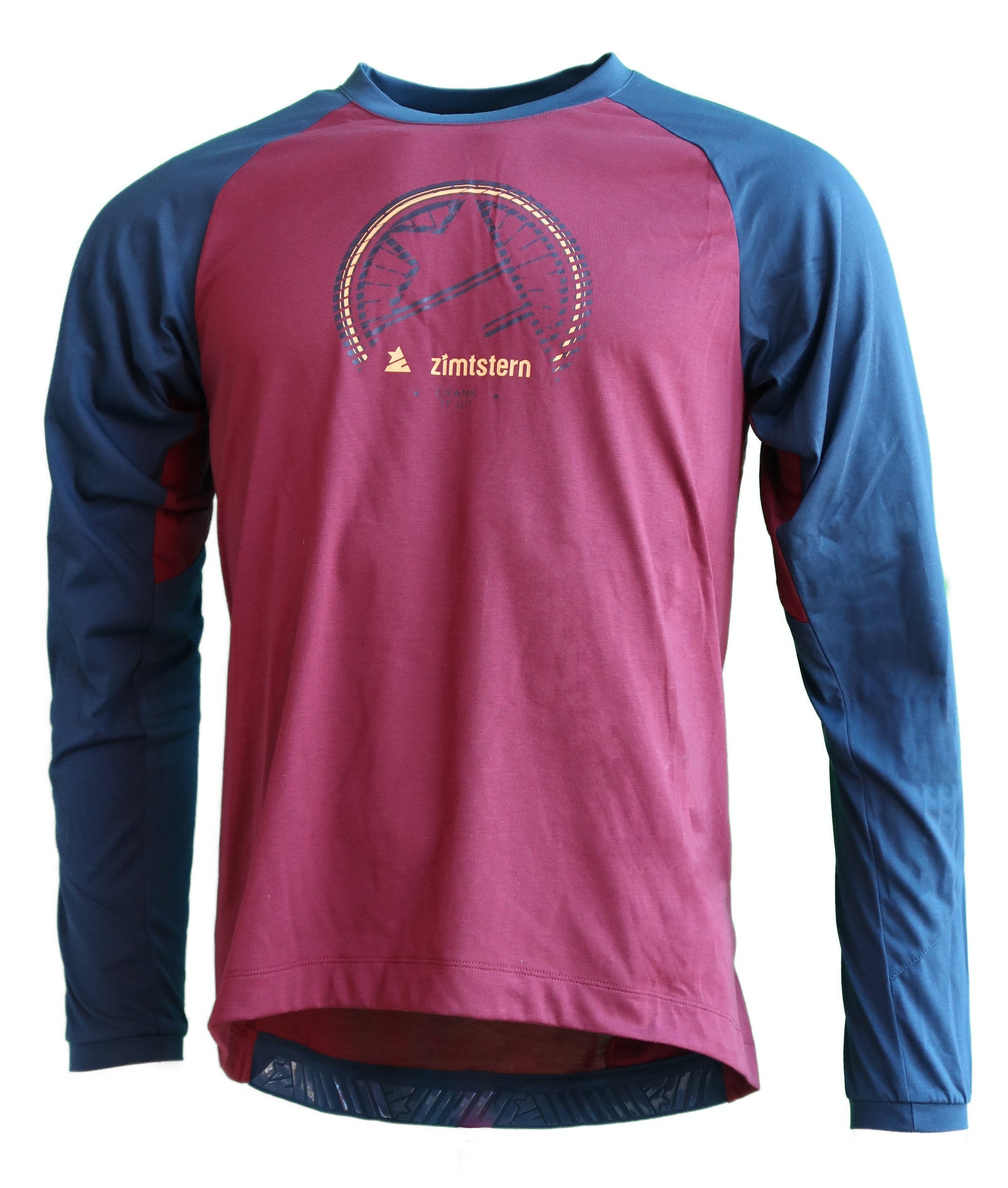 Zimtstern PureFlowz Shirt LS Men Windsor Wine/French Navy