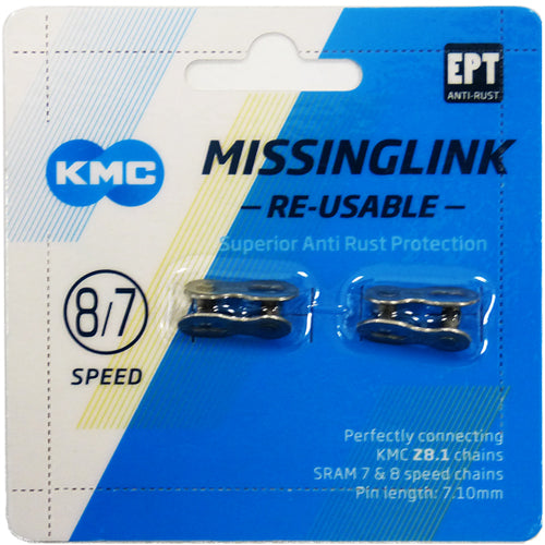 KMC 7/8R EPT MissingLink 7/8-fach 7,1mm silber