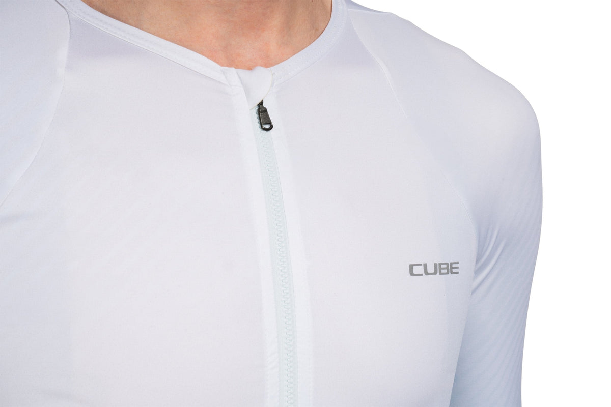 Cube ROAD/XC UV-Schutz Trikot langarm turquoise