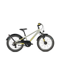 S'COOL troX pro 20-K7 (2026) | 20 Zoll Kinderfahrrad | Pebble Grey/Yellow – aktuelle Variante