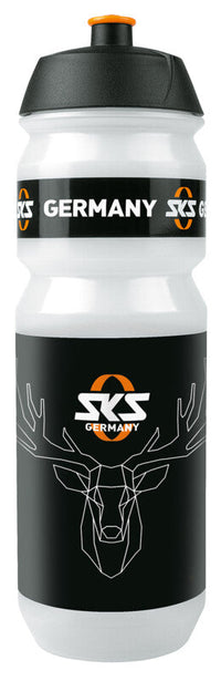 SKS Trinkflasche Hirsch 750ml schwarz/weiß – aktuelle Variante