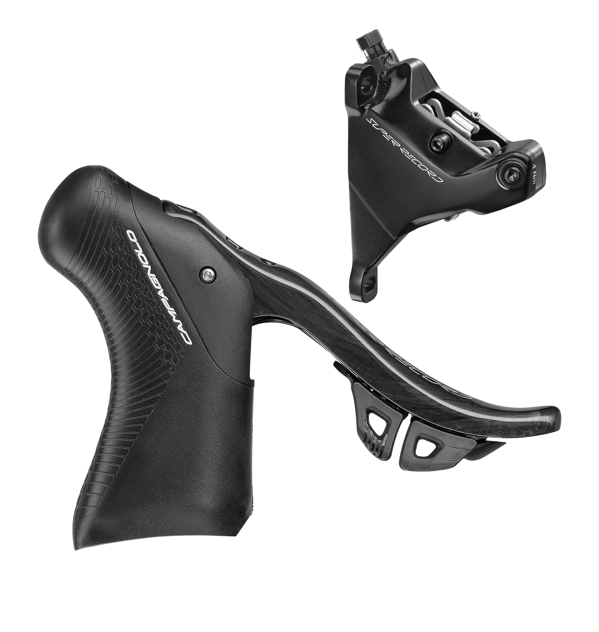 Campagnolo Super Record Brems-/Schalthebel Links Ø160mm inkl. VR-Bremssattel