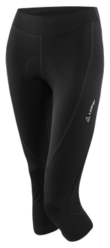 Löffler W 3/4 Bike Tights Tour Ii Black