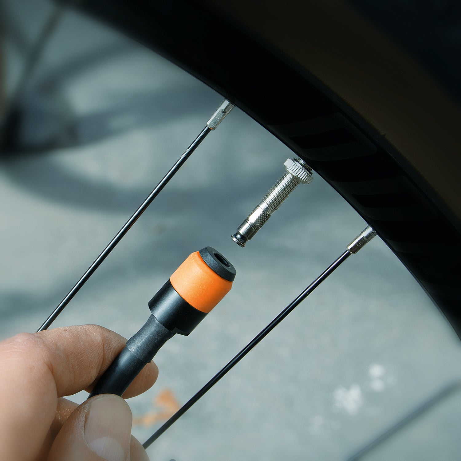 SKS Germany AIRFLEX EXPLORER - CLIK TEC Minipumpe Black