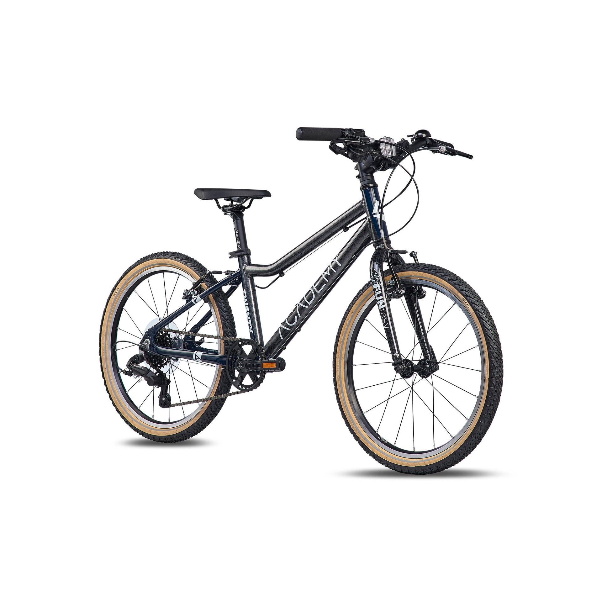 ACADEMY Grade 4 Edition (2026) | 20 Zoll Kinderfahrrad | FUNtasy Black