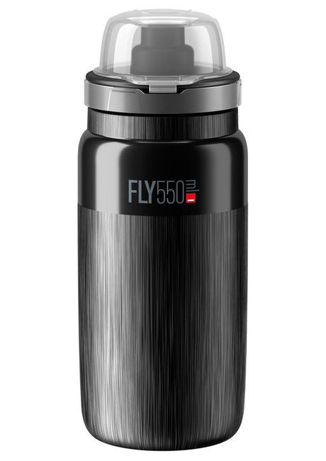 Elite Fly Tex MTB Trinkflasche 550ml schwarz