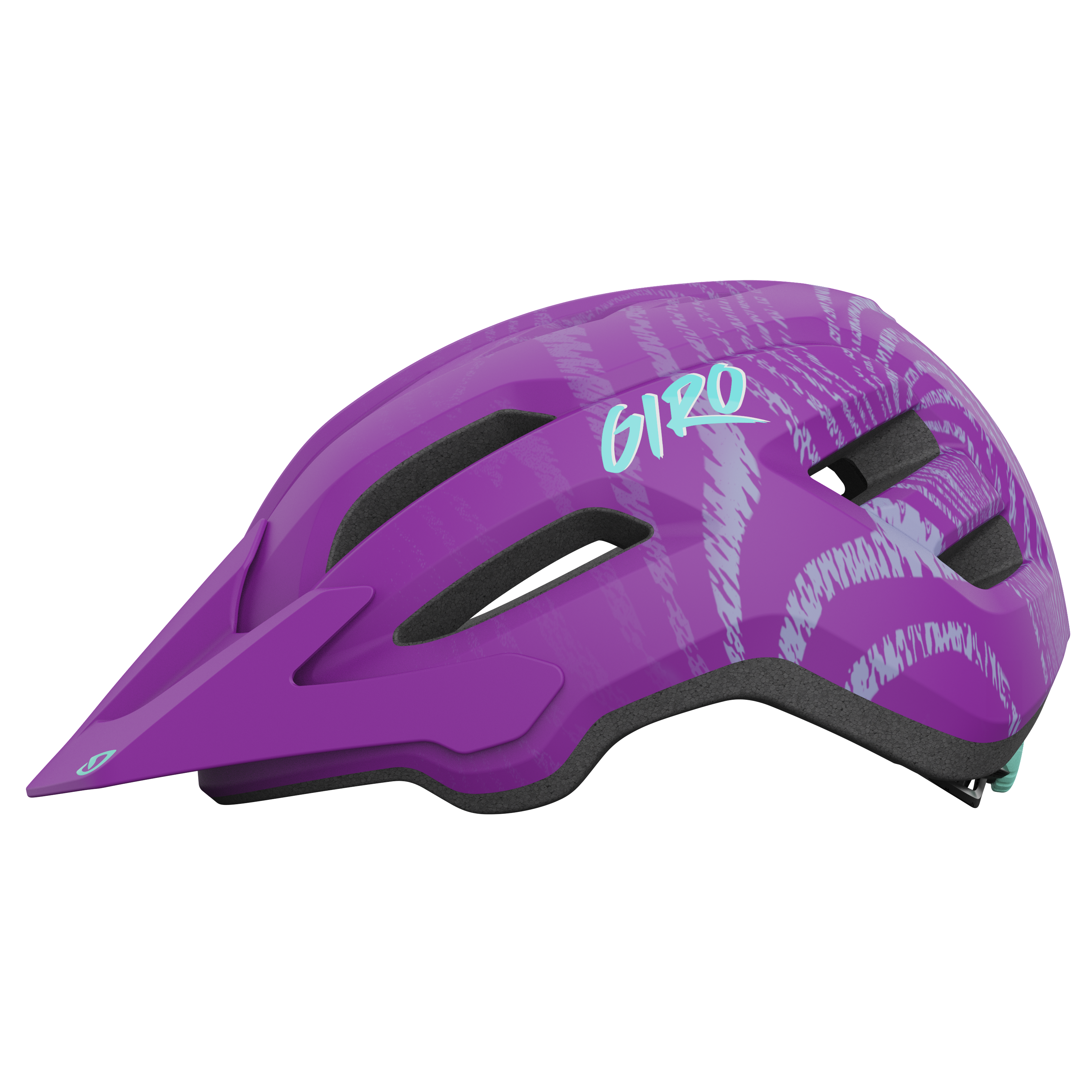 Giro Fixture II Y Helm matte purple ripple