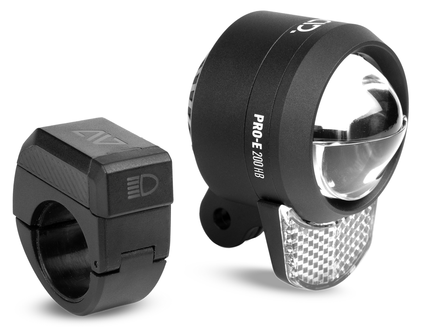 ACID E-Bike Frontlicht PRO-E 200 High Beam X-Connect black