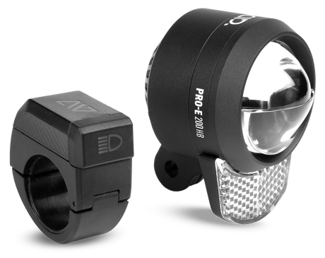 ACID E-Bike Frontlicht PRO-E 200 High Beam X-Connect black