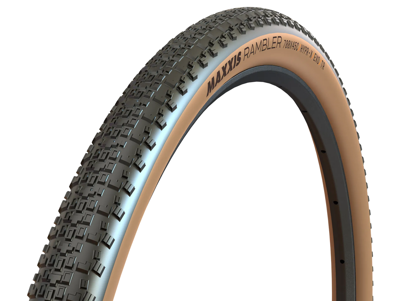 Maxxis Rambler Gen.2 Reifen 28" EXO Protection, TR Tubeless Ready, HYPR-X Compound tanwall