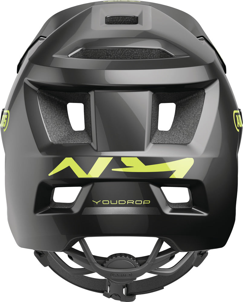 ABUS Youdrop Helm Kids shiny schwarz