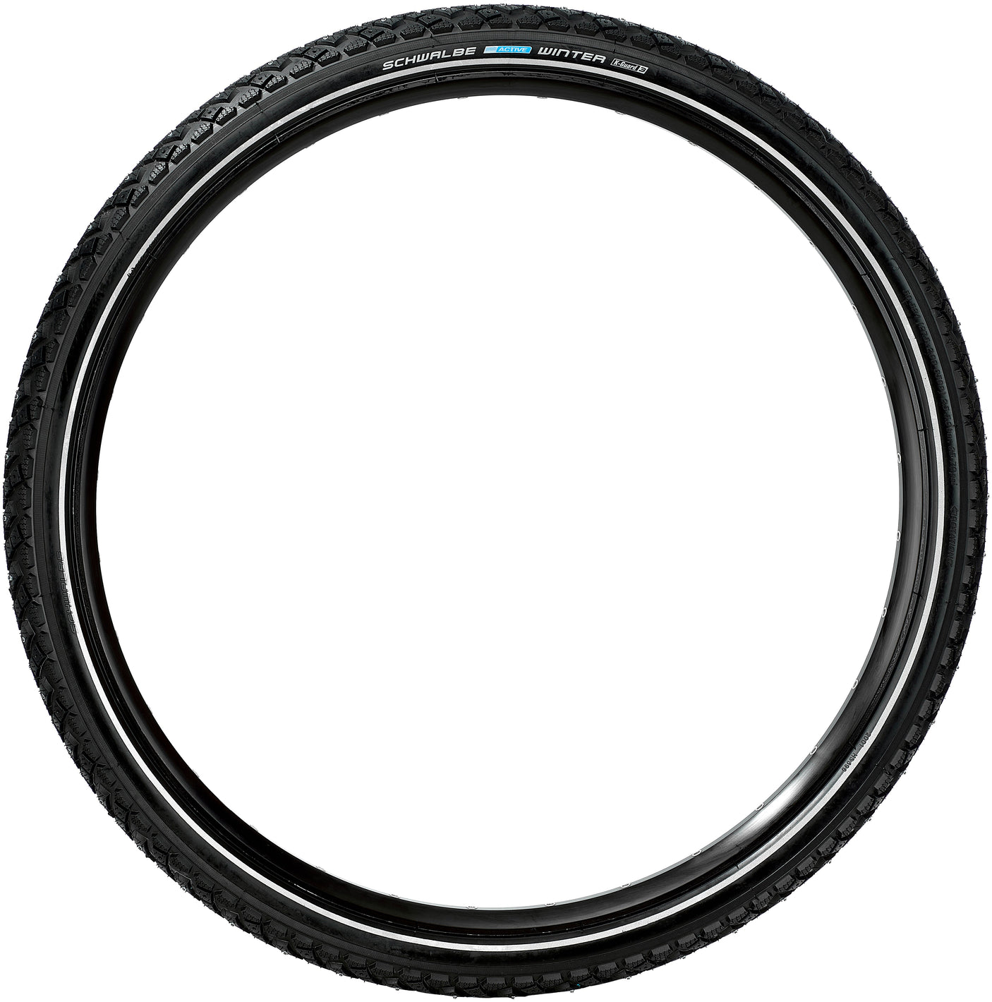 Schwalbe Winter Active Drahtreifen 27.5x2.00" K-Guard schwarz