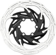 SRAM Centerline XR Rotor Bremsscheibe Zweiteilig Abgerundetes Profil 6-Loch schwarz/silber