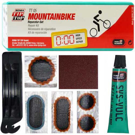 Rema Tip Top Flickzeug Sortiment TT 02 – Praktisches Reparatur-Set Für Fahrradschläuche Rema Tip Top Flickzeug Sortiment TT 02 – Praktisches Reparatur-Set Für Fahrradschläuche
