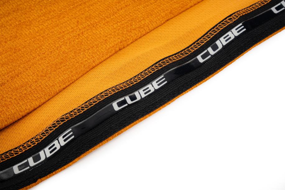 Cube GRAVEL Trikot kurzarm mustard