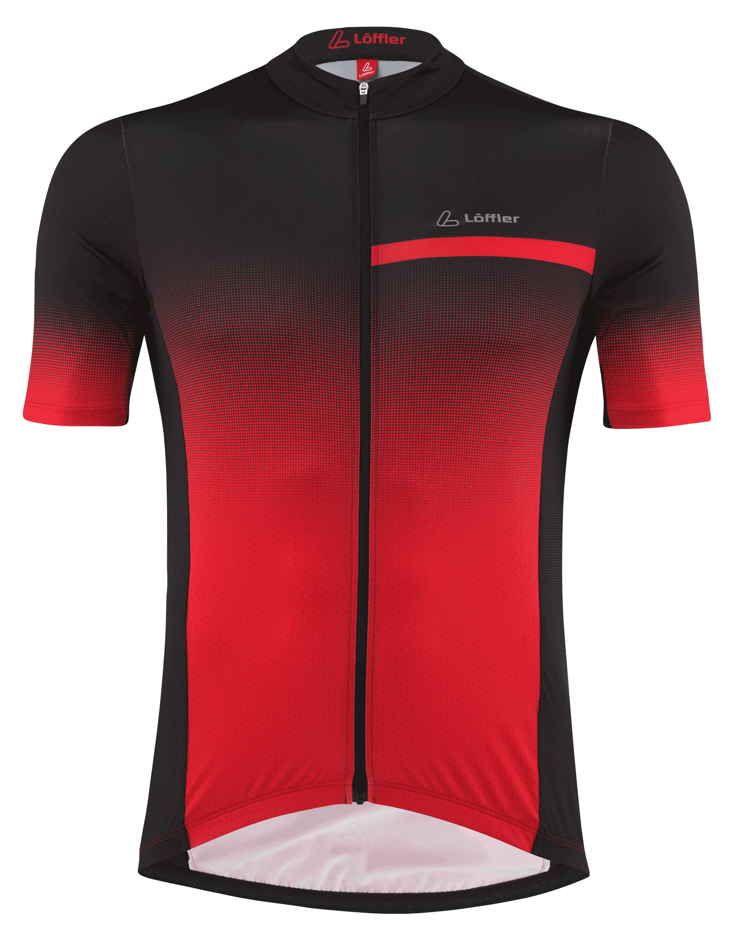 Löffler M Bike Jersey Fz Coogan Mid Red