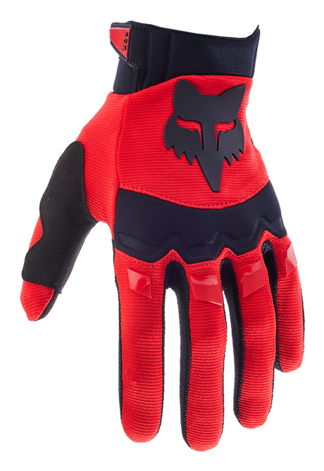 Fox Dirtpaw Glove Fluorescent Red