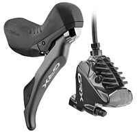 Shimano GRX ST-RX810/BR-RX810 Scheibenbremse Hinterrad 11-fach grau/schwarz – aktuelle Variante