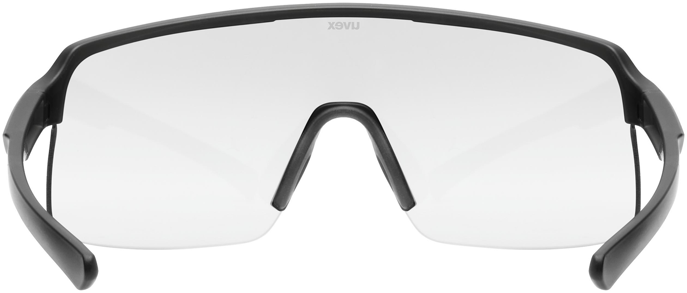 uvex Dyrt Radbrille Black Matt / Clear