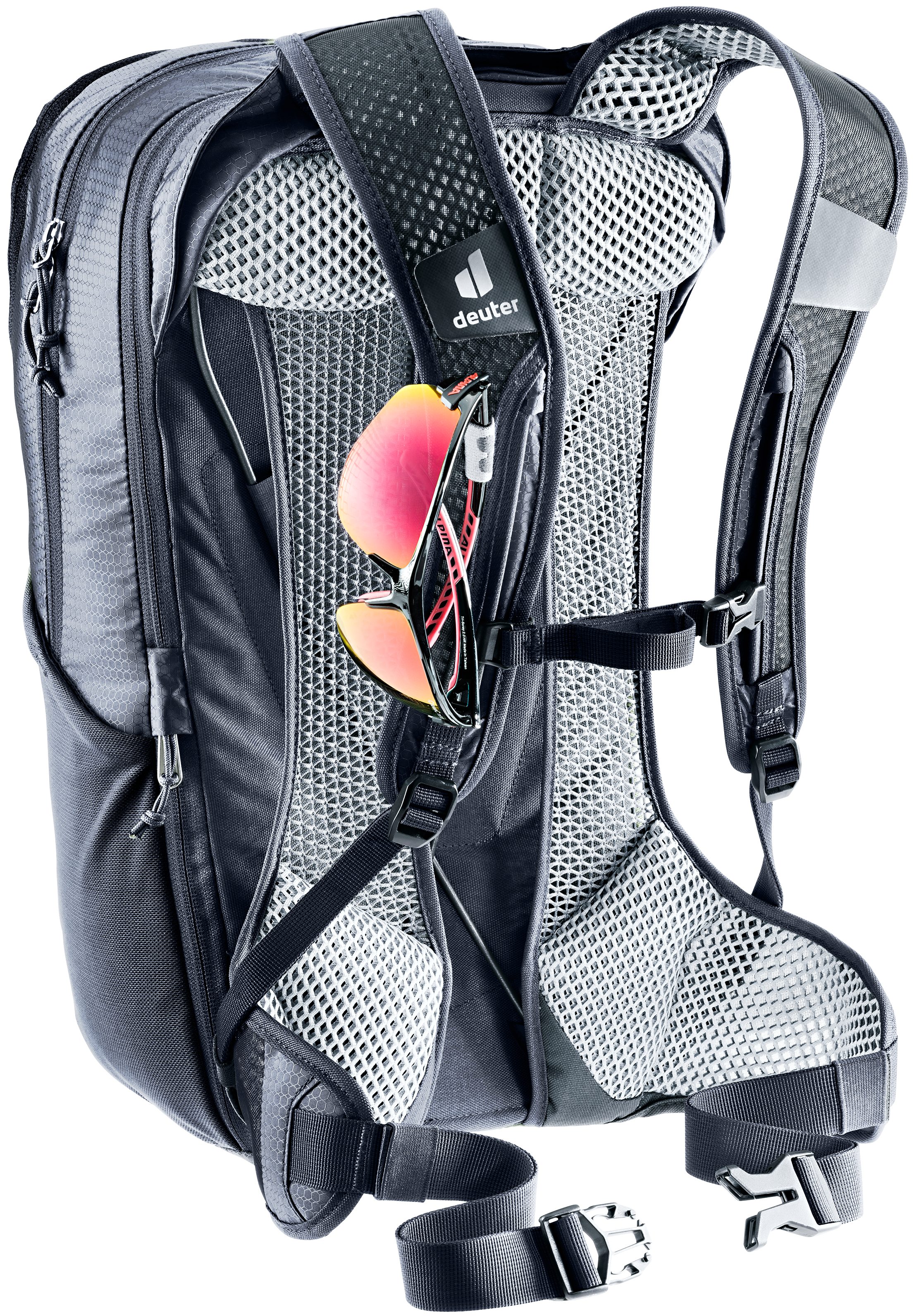 deuter Race Air 14+3 Rucksack schwarz