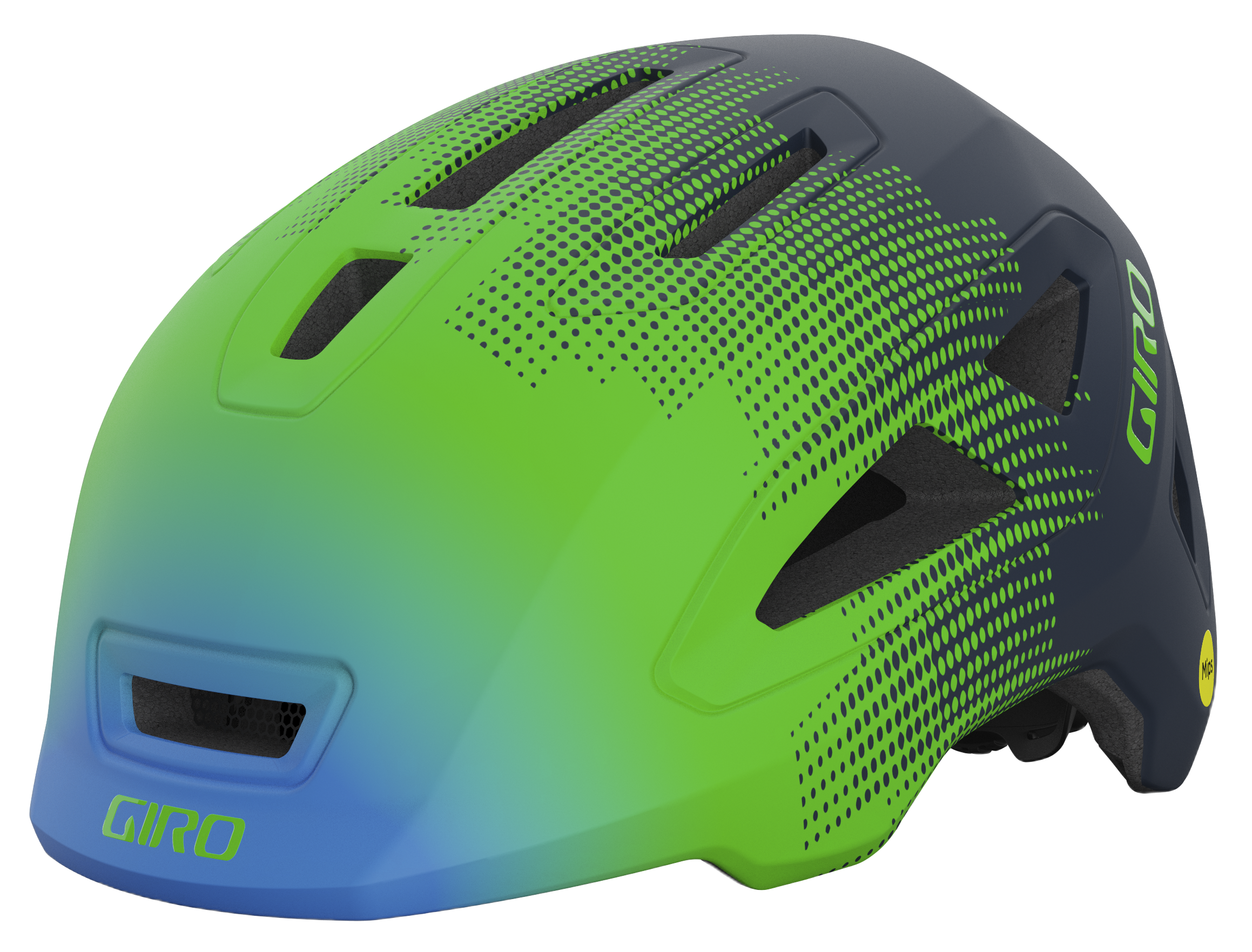 Giro Scamp II Helm matte blue/green towers