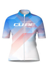 Cube WS Trikot CMPT TEAMLINE kurzarm white