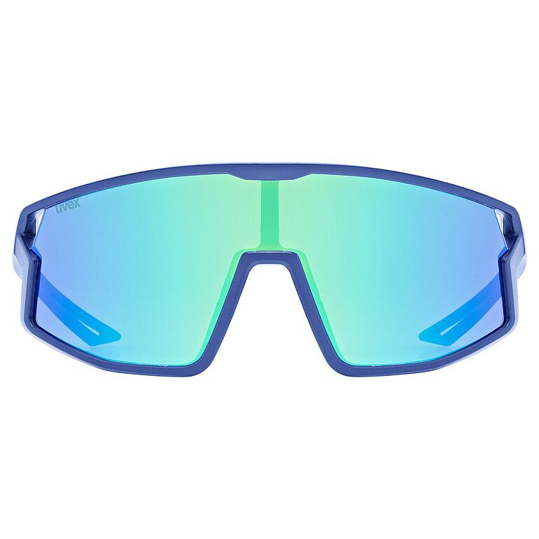 uvex Skyryse Jr. Radbrille Blue Matt / Mirror Green