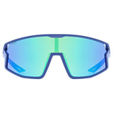 uvex Skyryse Jr. Radbrille Blue Matt / Mirror Green