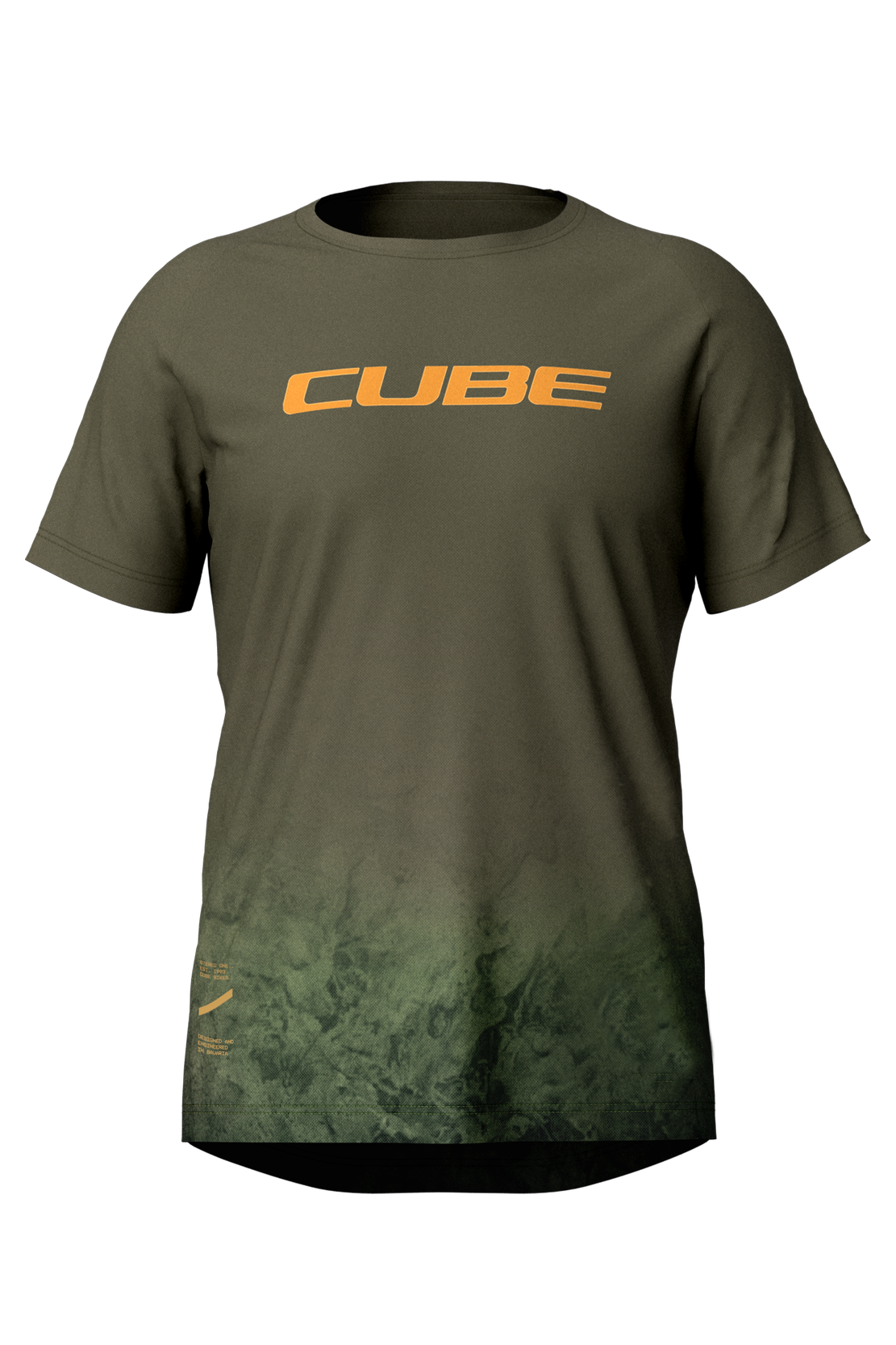 Cube MTB Trikot TM kurzarm olive