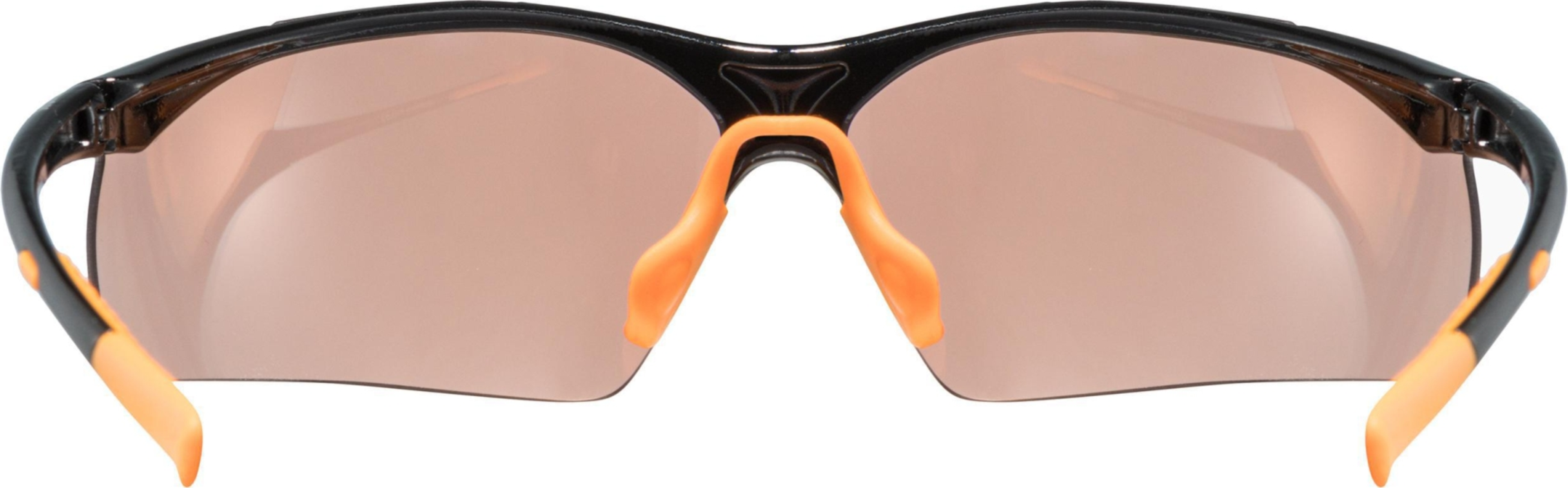 uvex Sportstyle 223 Radbrille Black-Orange / Lightmirror Orange
