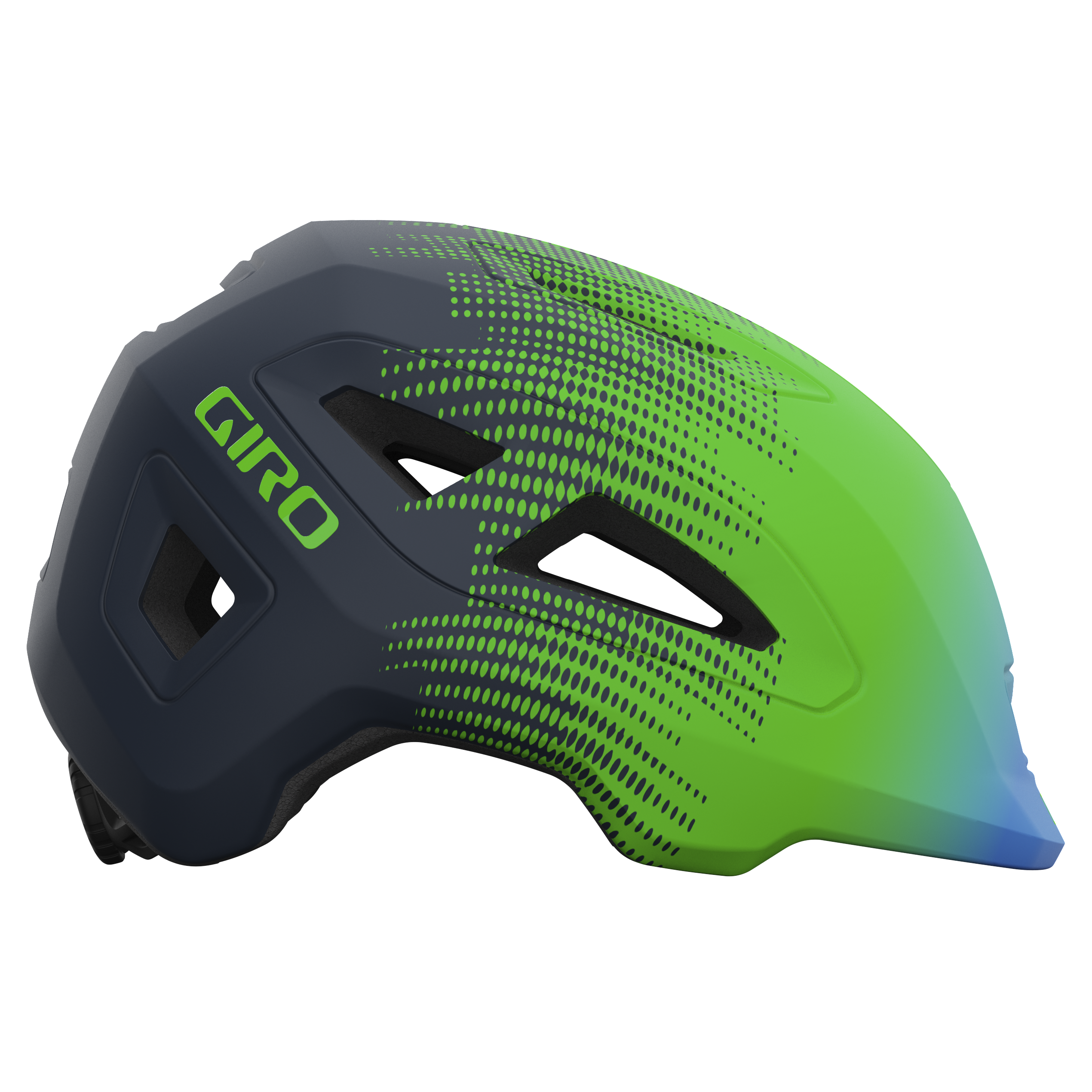 Giro Scamp II Helm matte blue/green towers