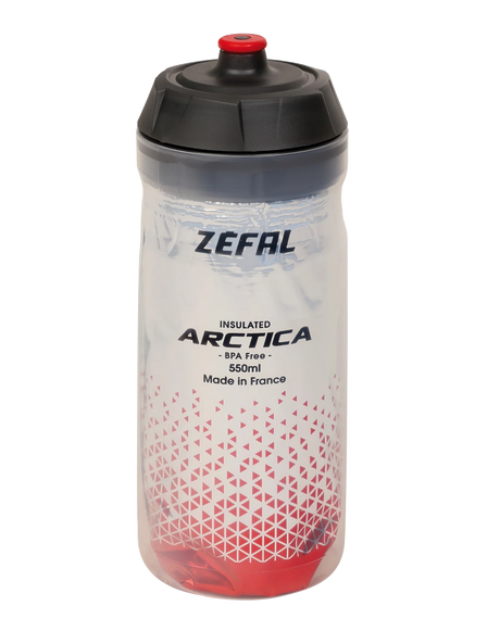 Zefal Arctica 55 Thermo-Trinkflasche 550ml silber/rot