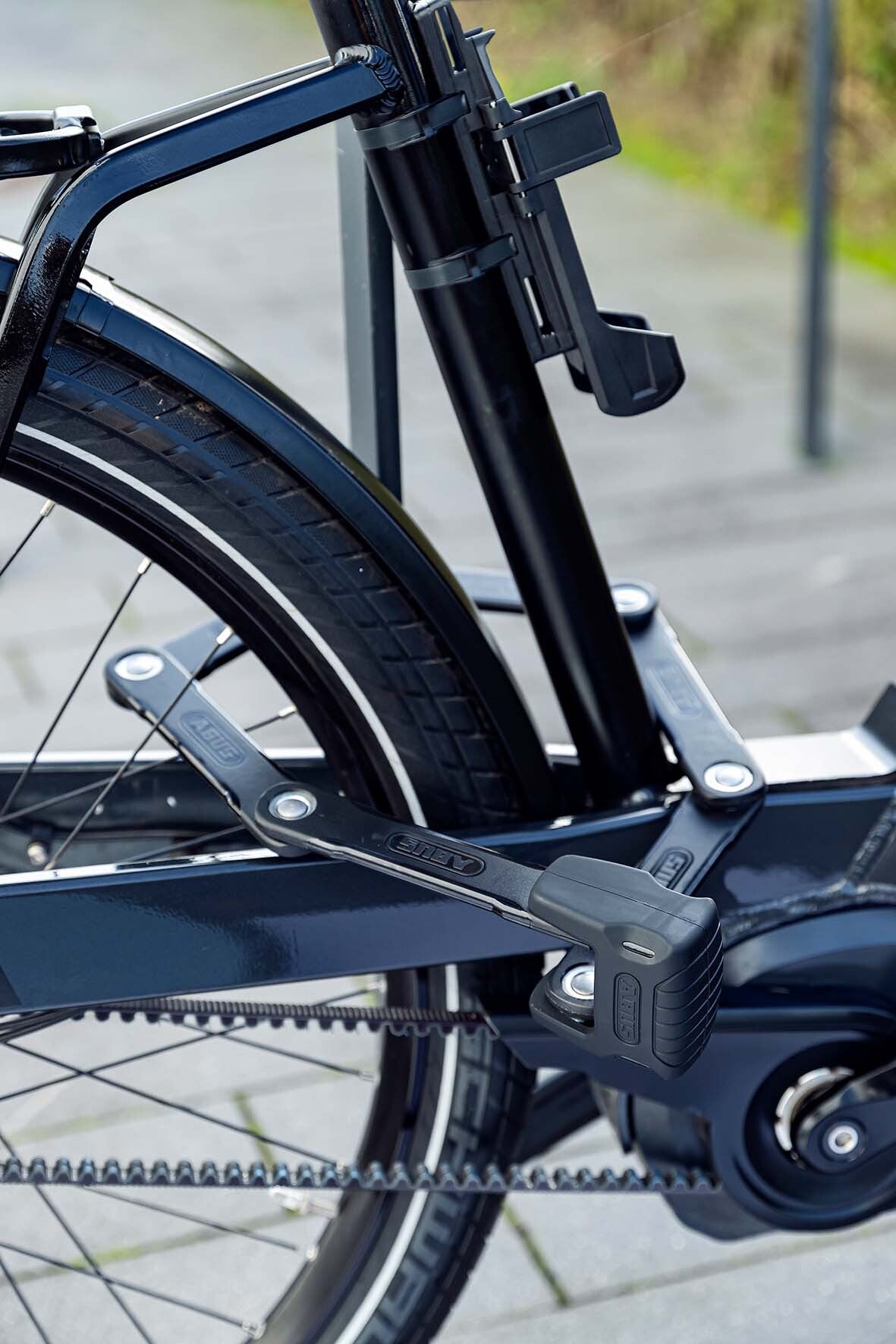 faltschloss gravel bike ABUS Bordo Granit 6500K/120 SH Faltschloss schwarz