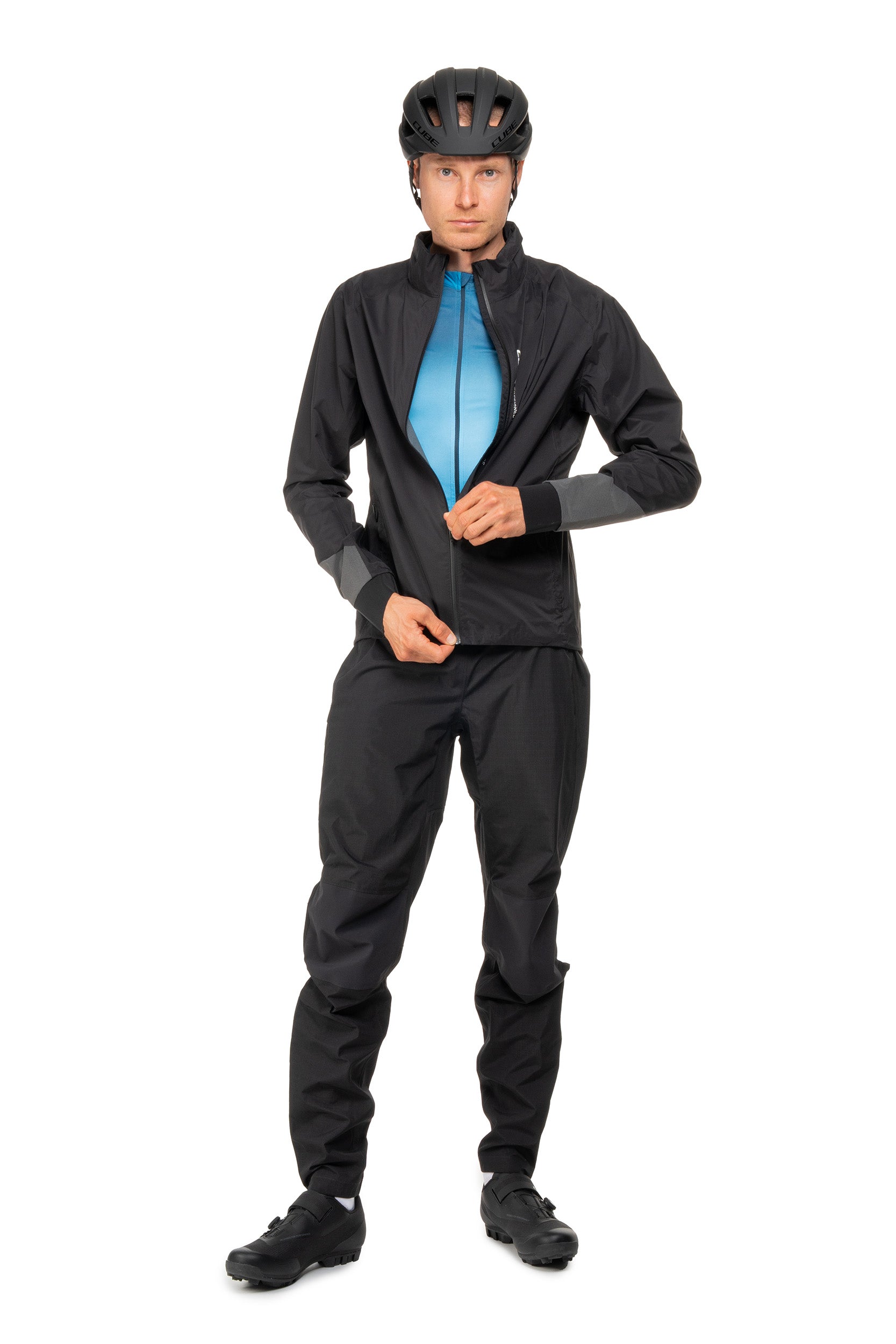 Cube ROAD/XC Regenhose lang black