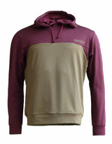 Zimtstern Tech Hoodz LS Men Windsor Wine / Military Olive