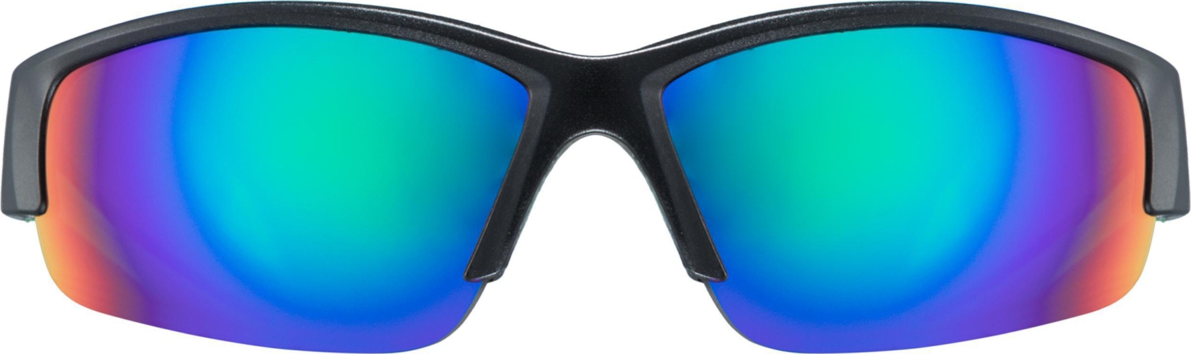 uvex Sportstyle 215 Radbrille Black Mat Green / Mirror Green