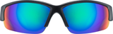 uvex Sportstyle 215 Radbrille Black Mat Green / Mirror Green