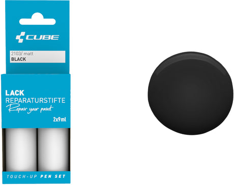 CUBE Lackstift Set BLACK matt 2103