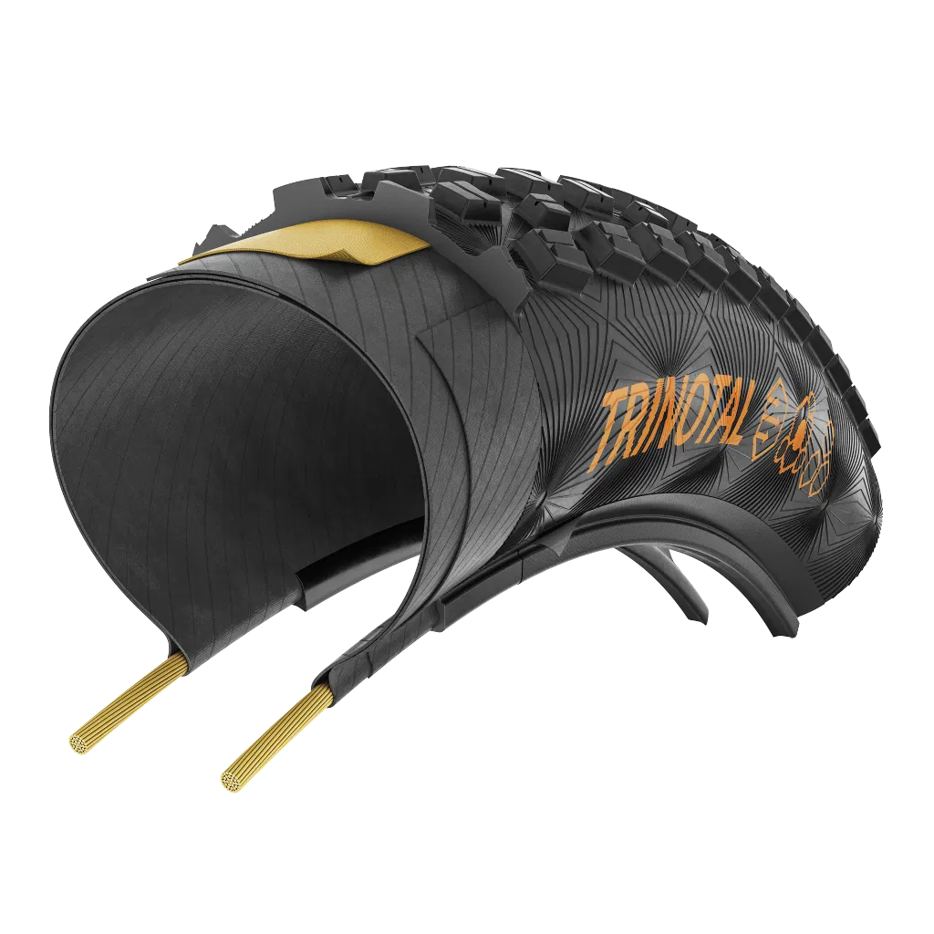 Continental Trinotal Race Grip Falt 28" Faltreifen  schwarz / schwarz skin