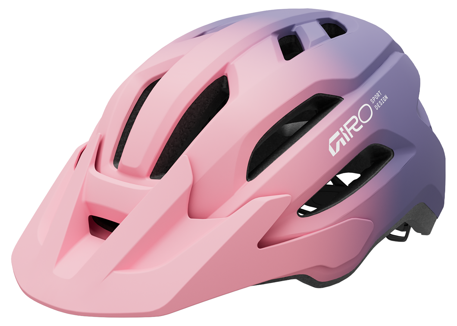 Giro Fixture II Y Jugend-Helm matte pink/purple