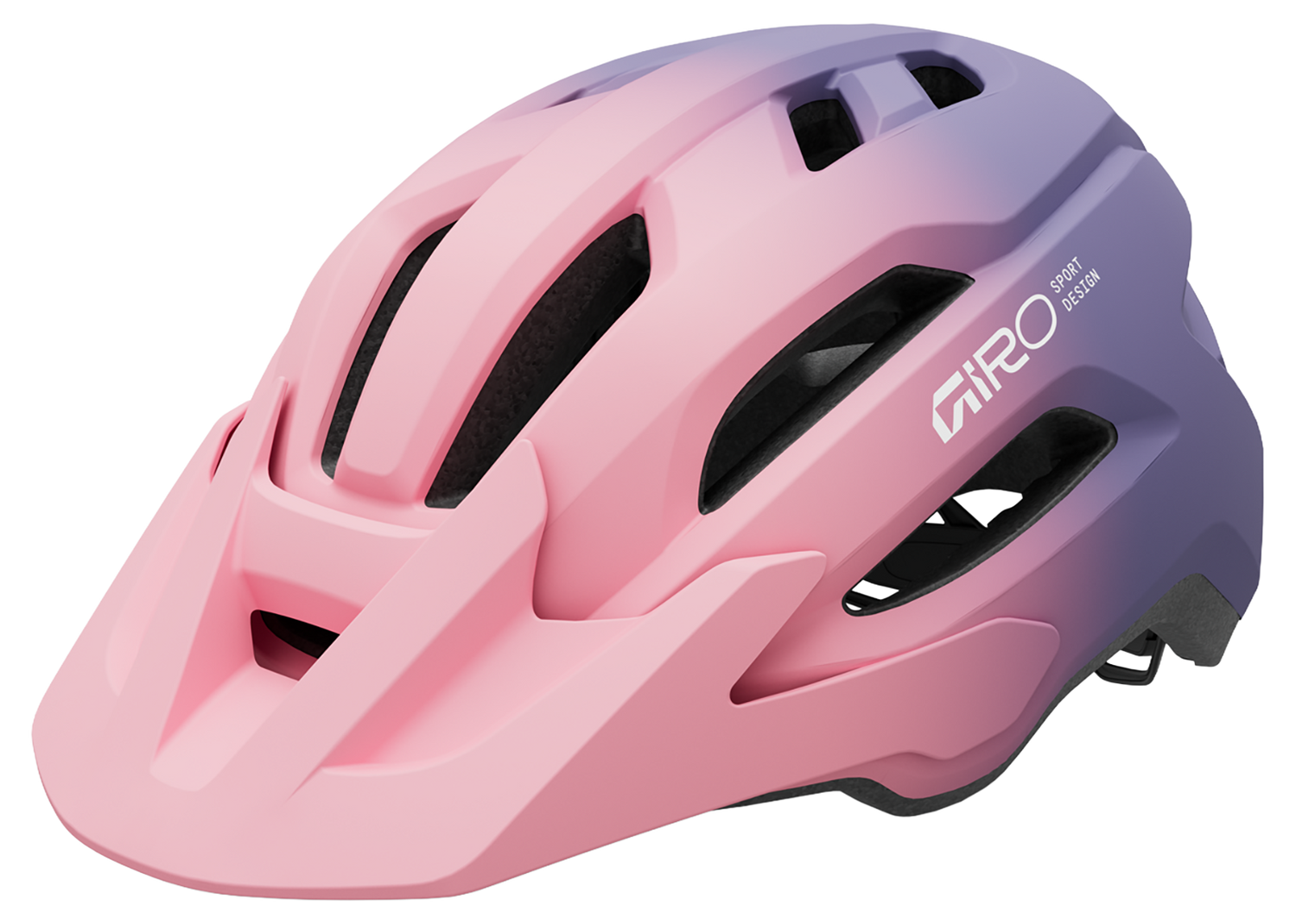 Giro Fixture II Y Jugend-Helm matte pink/purple
