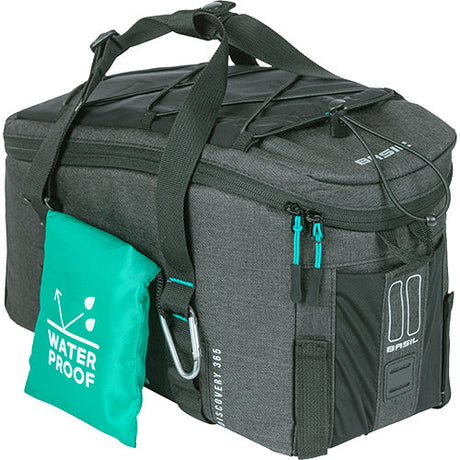 Basil Discovery 365D Gepäckträgertasche M 9l schwarz