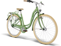 puky fahrrad skyride Puky SKYRIDE 26-7 CLASSIC (2026) | 26 Zoll Jugendfahrrad | retro green