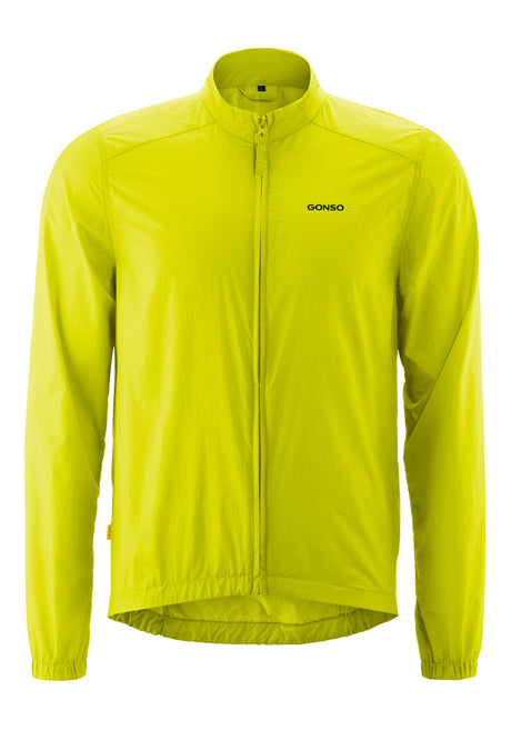 Gonso Adventure Jacket Wind Herren safety yellow