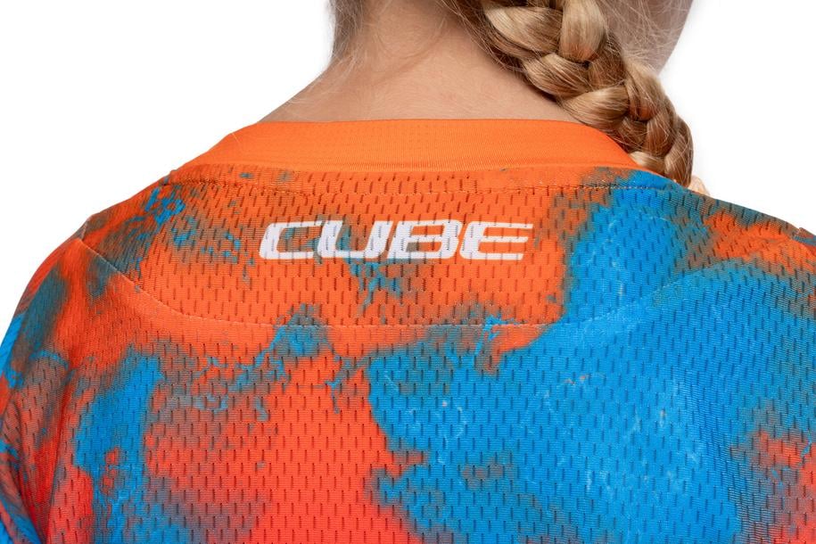 Cube MTB Trikot ROOKIE X Actionteam langarm black´n´blue