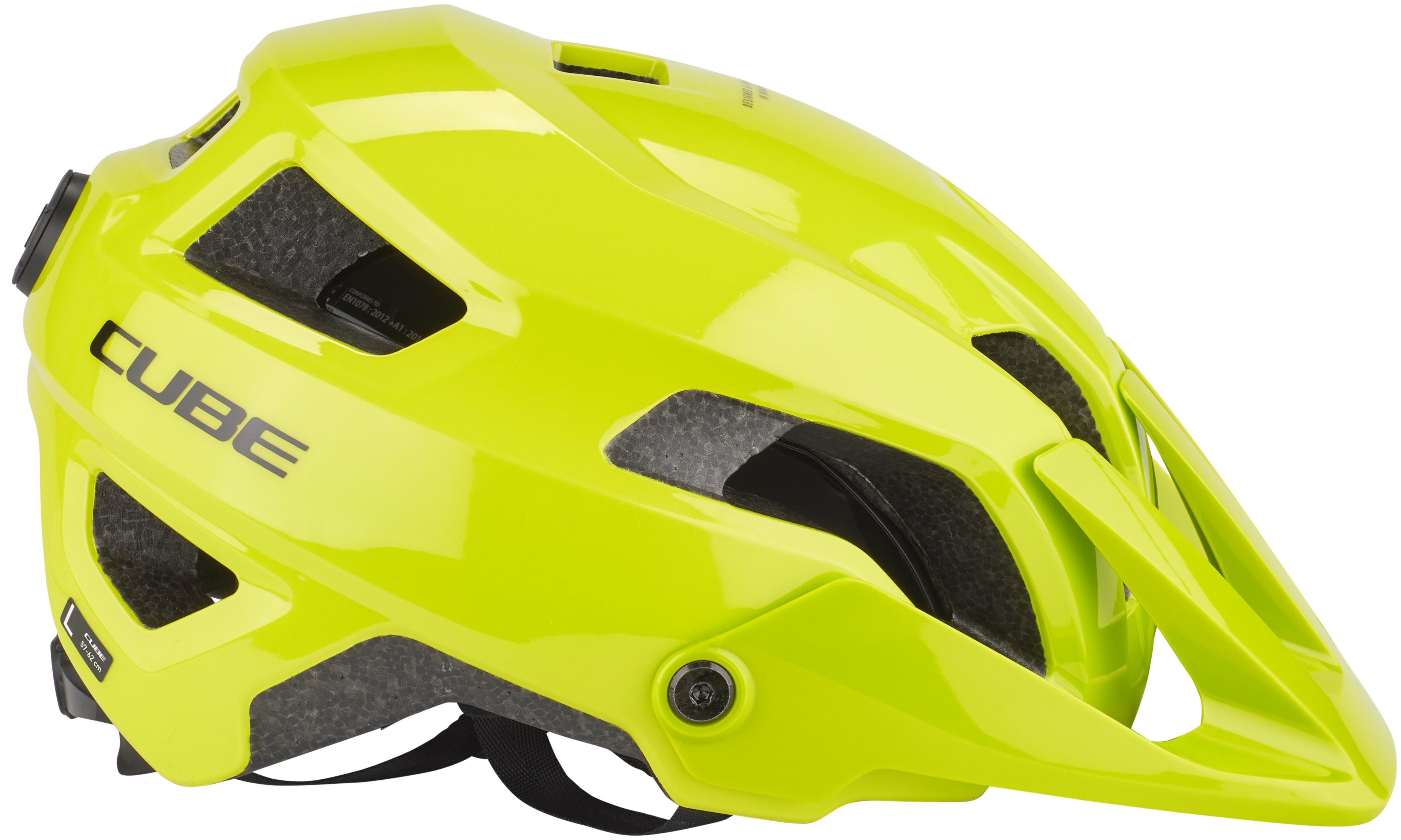 CUBE Helm FRISK lime