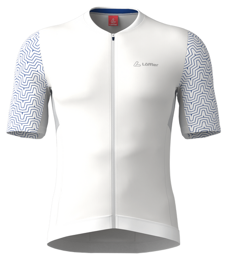 Löffler M Bike Jersey Fz Gordy Mid White/Marin