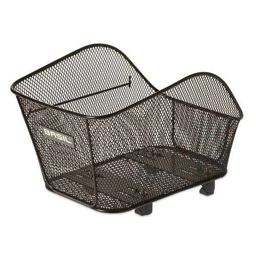 Basil Icon Hinterrad-Fahrradkorb S schwarz