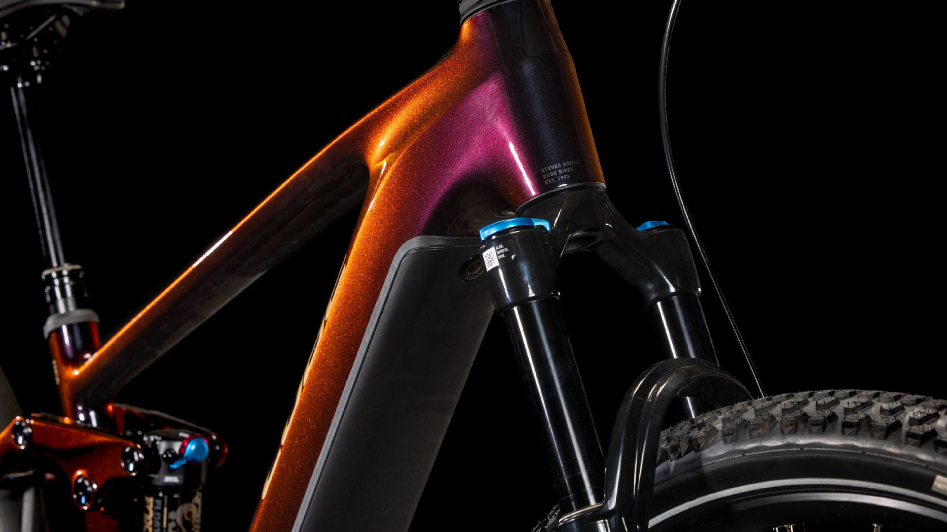 Cube Stereo Hybrid ONE22 SLT 800  Diamant solareclipse´n´gold